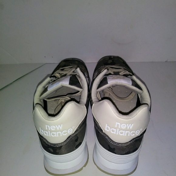 New Balance 574 Camo Womans 7 Army Shoes NWOB - Picture 4 of 5
